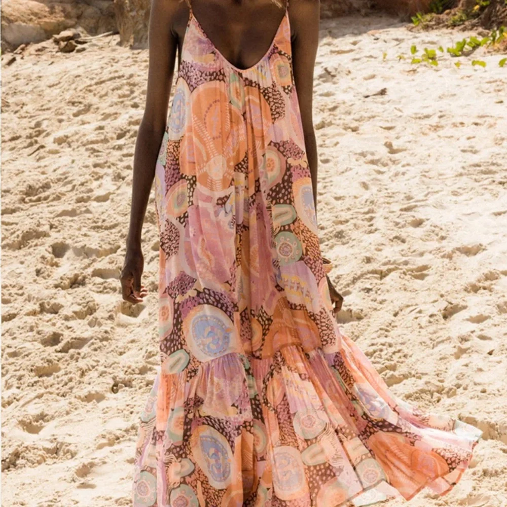 Spell Maleisha Moo Strappy Maxi Dress - Picture 7 of 12